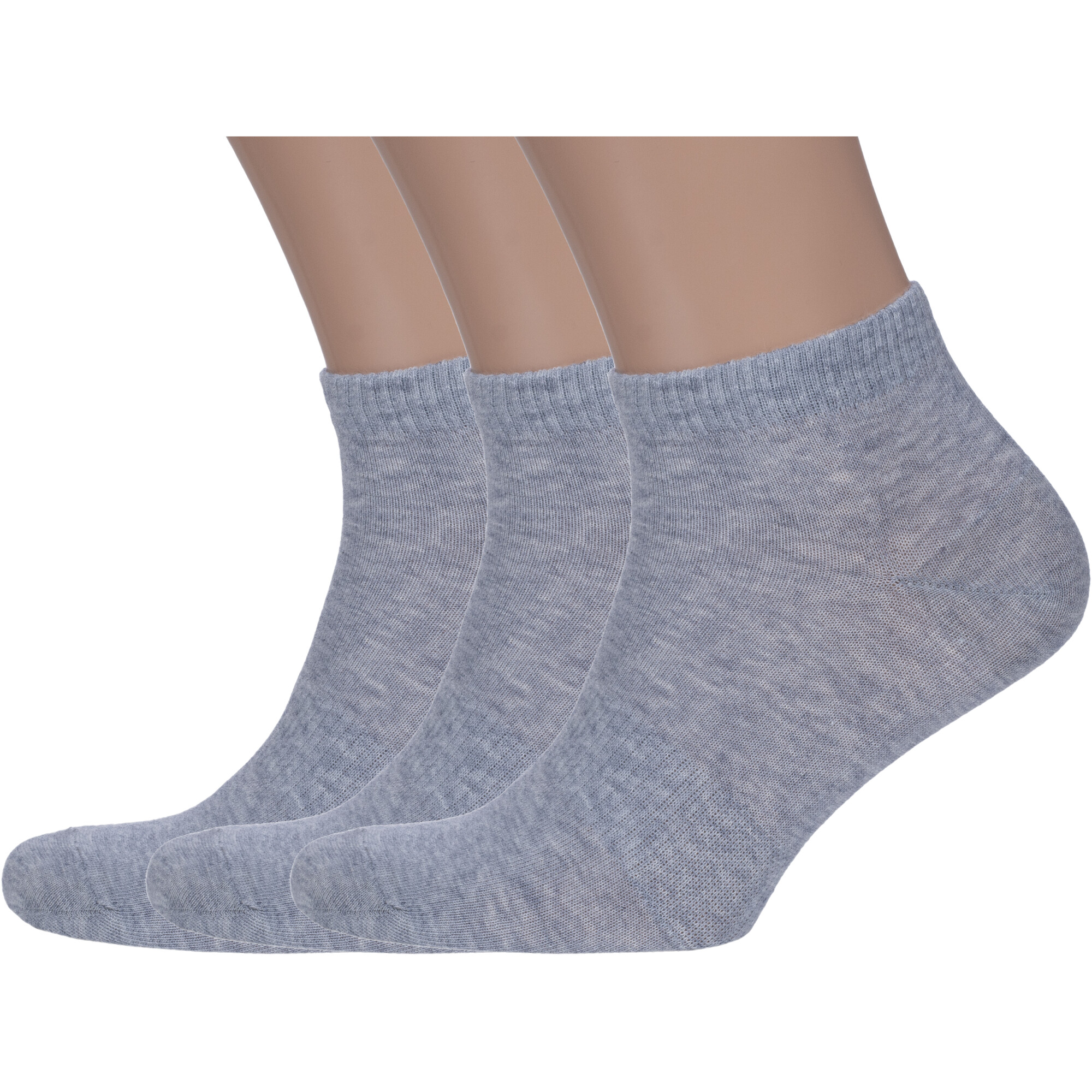 

Комплект носков мужских Rusocks 3-М3-23352 серых 25-27, 3 пары, Серый, 3-М3-23352