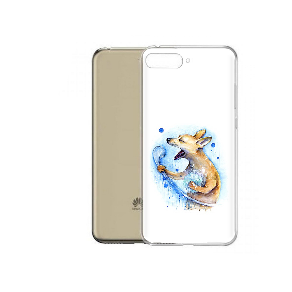 

Чехол MyPads Tocco для Honor 7A Pro пение в душе (PT114064.46.537), Прозрачный, Tocco