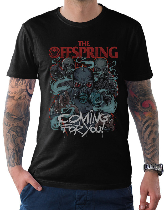 фото Футболка мужская design heroes группа the offspring черная xs