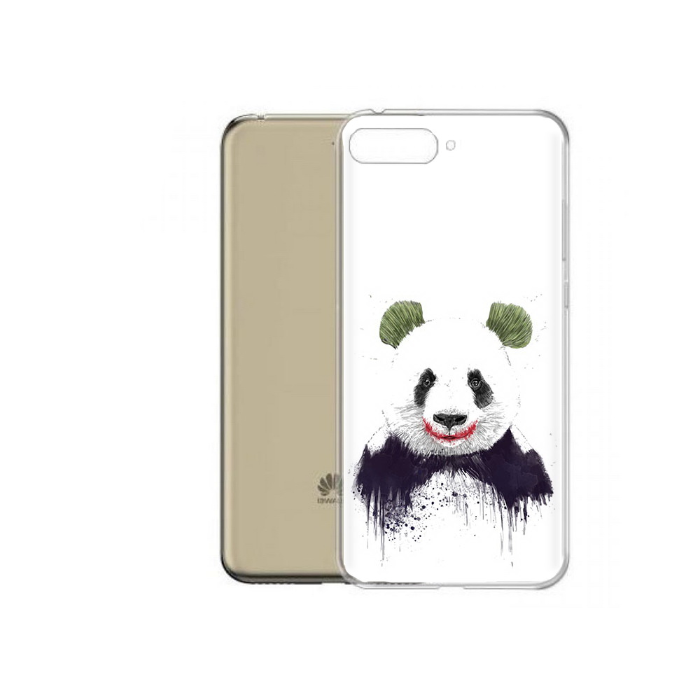 

Чехол MyPads Tocco для Honor 7A Pro панда джокер (PT114064.46.533), Прозрачный, Tocco