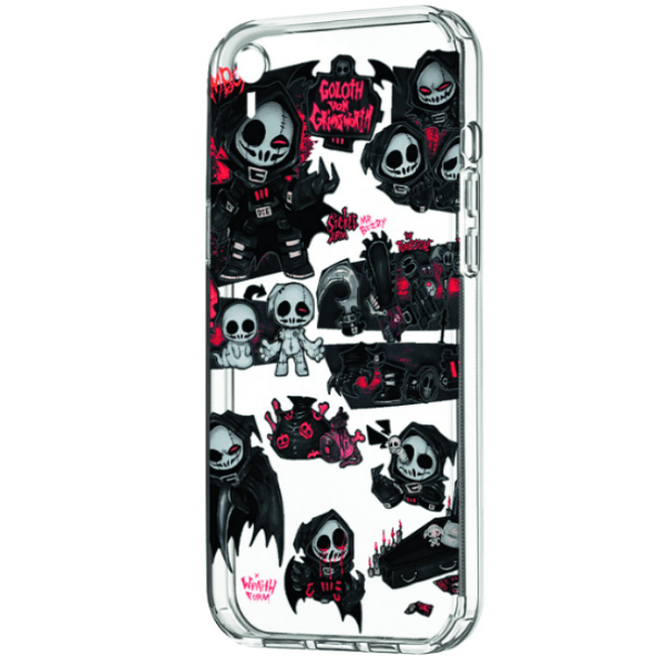 

Чехол для iPhone XR с принтом 2.0mm "Skull", Чехол iPhone XR с принтом 2.0mm "Skull"