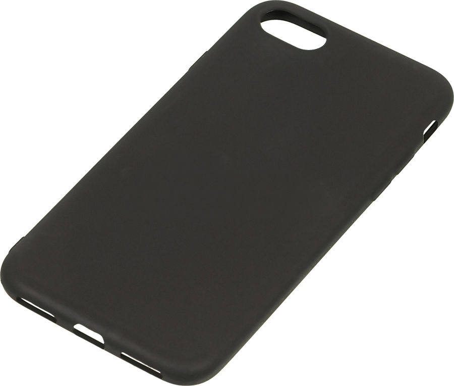 фото Чехол df icolorcase-01 (black), для apple iphone 7/8/se 2020, черный