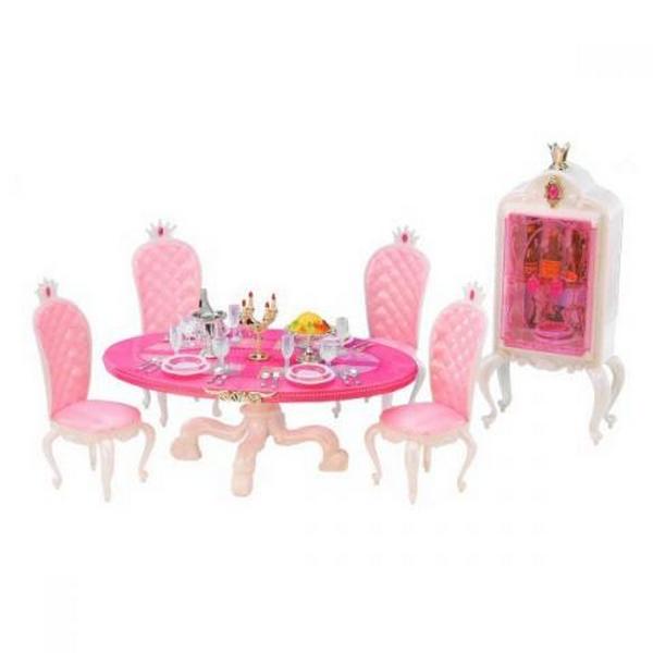фото Игровой набор мебели обеденный стол принцессы gloria