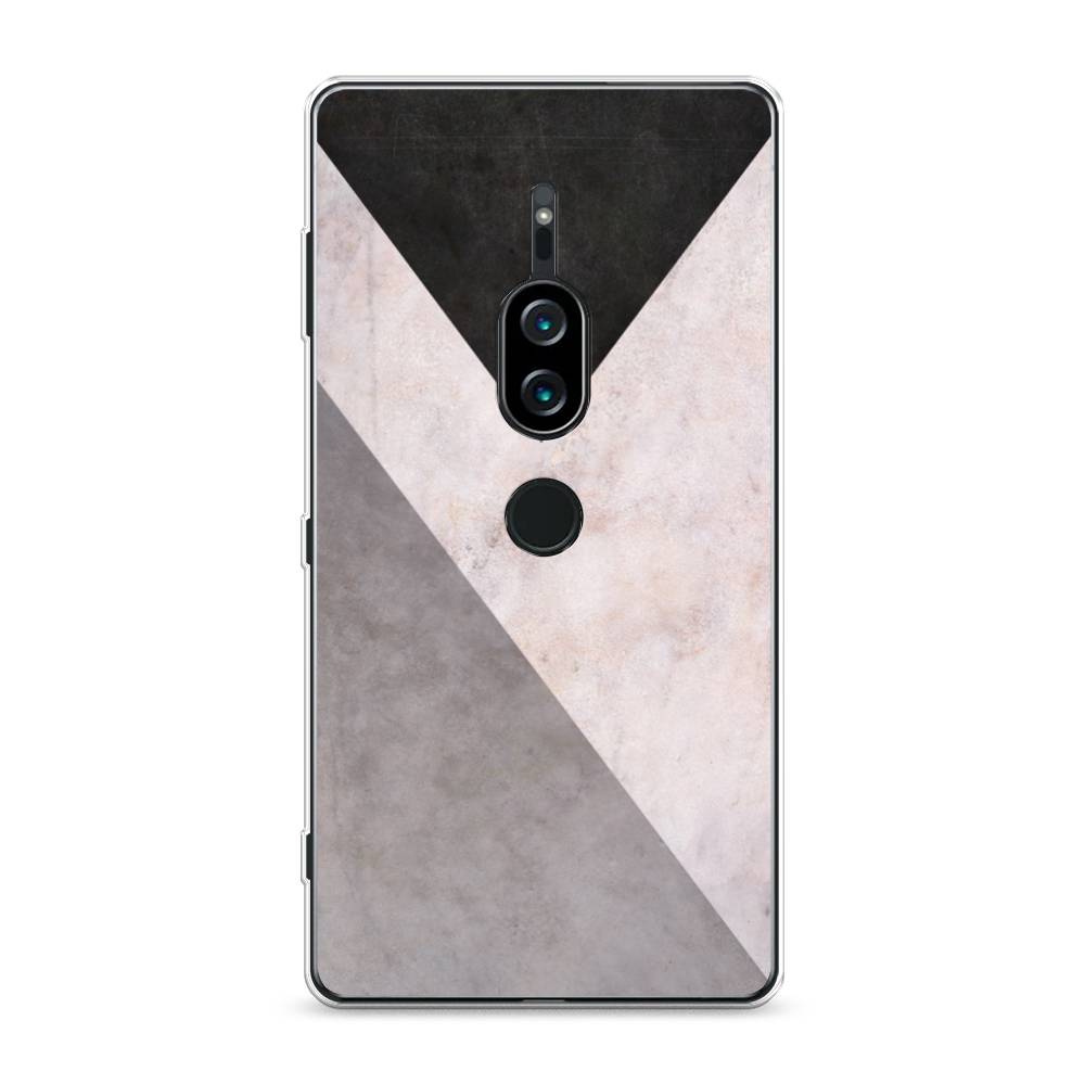 

Силиконовый чехол "Геометричный мрамор" на Sony Xperia XZ2 Premium, 53350-3
