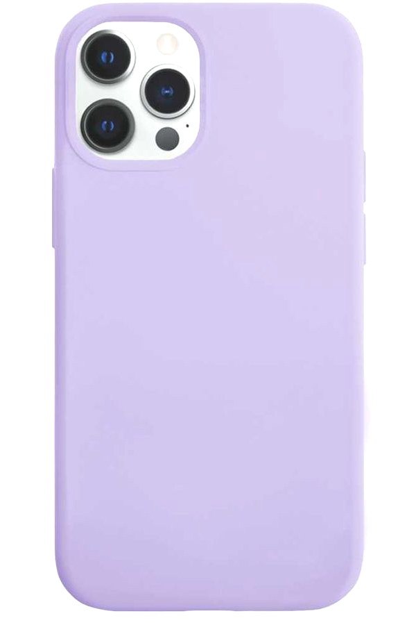 фото Чехол vlp silicone case, для apple iphone 12/12 pro, фиолетовый nobrand