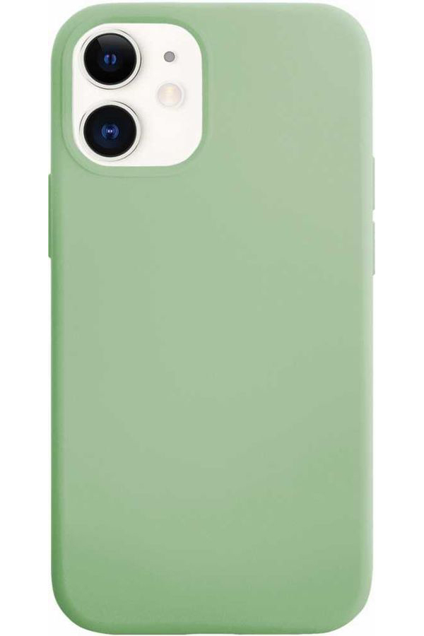 фото Чехол vlp silicone case, для apple iphone 12 mini, светло-зеленый nobrand