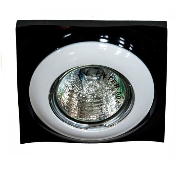 

Светильник встраиваемый Feron DL103R MR16 50W G5.3 белый черный, FERON