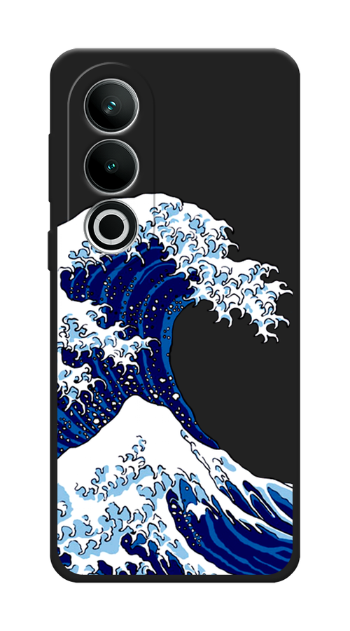 

Чехол Awog на OnePlus Nord CE4 "Волна в Канагаве", Синий;белый, 154752-1