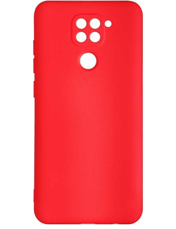 Чехол DF xiOriginal-11, для Xiaomi Redmi Note 9, красный