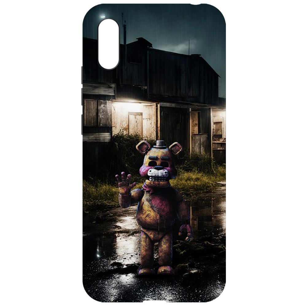 

Чехол-накладка Krutoff Soft Case ФНАФ - Фредди под дождем для Xiaomi Redmi 9A черный