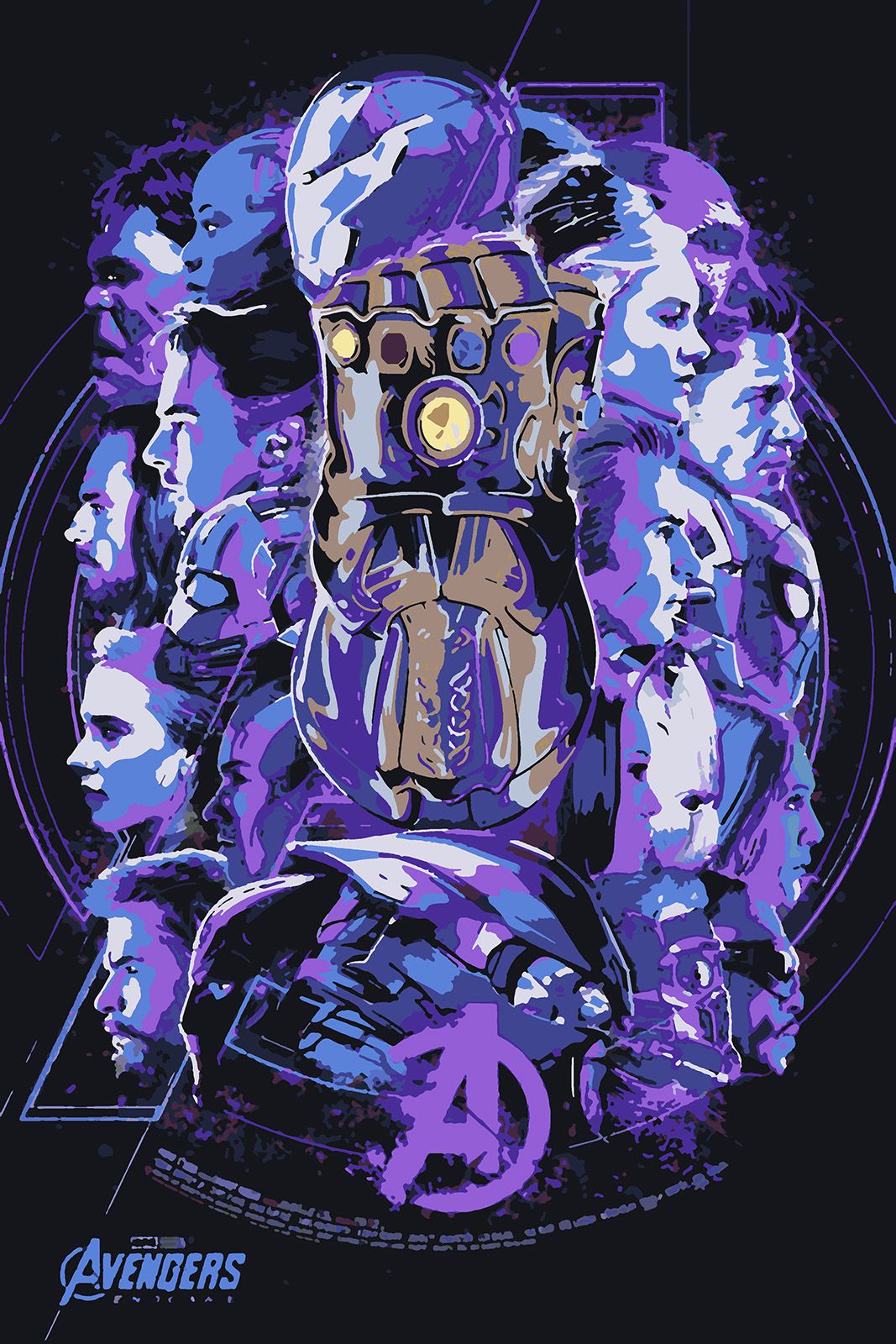 

Картина по номерам Красиво Красим Мстители - EndGame, 60 х 100 см, Мстители - EndGame