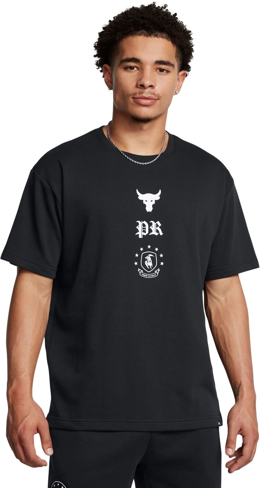 

Футболка мужская Under Armour PJT RCK TERRY TOP Q3 черная 2XL, Черный, PJT RCK TERRY TOP Q3