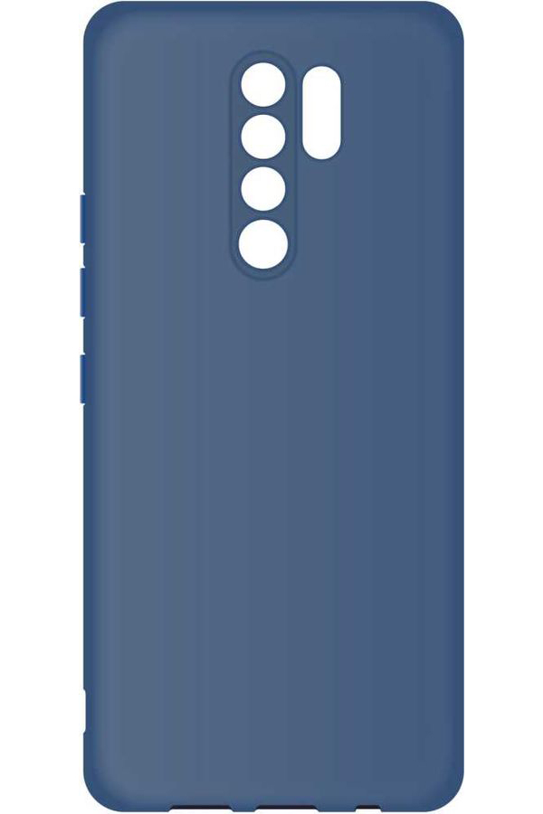 фото Чехол borasco microfiber case, для xiaomi redmi 9, синий