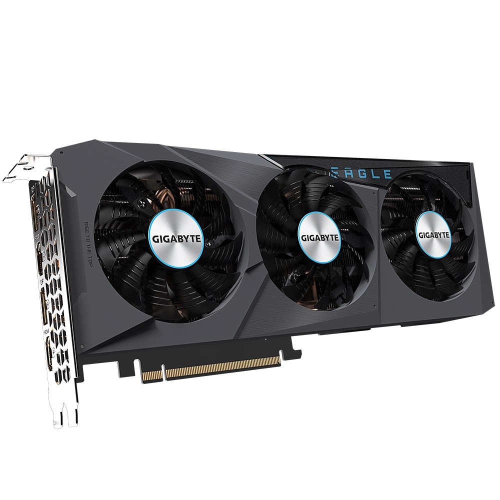 Видеокарта GIGABYTE NVIDIA GeForce RTX 3070 EAGLE OC (LHR) (GV-N3070EAGLE OC-8GD)