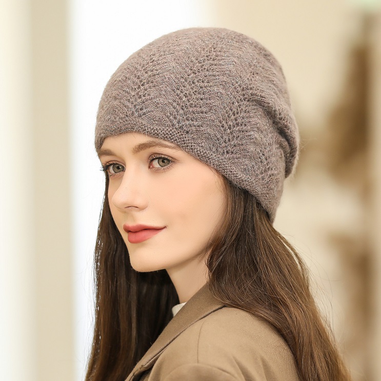 

Шапка женская WASABI TREND WH-00107 бежевая, Бежевый, WH-00107