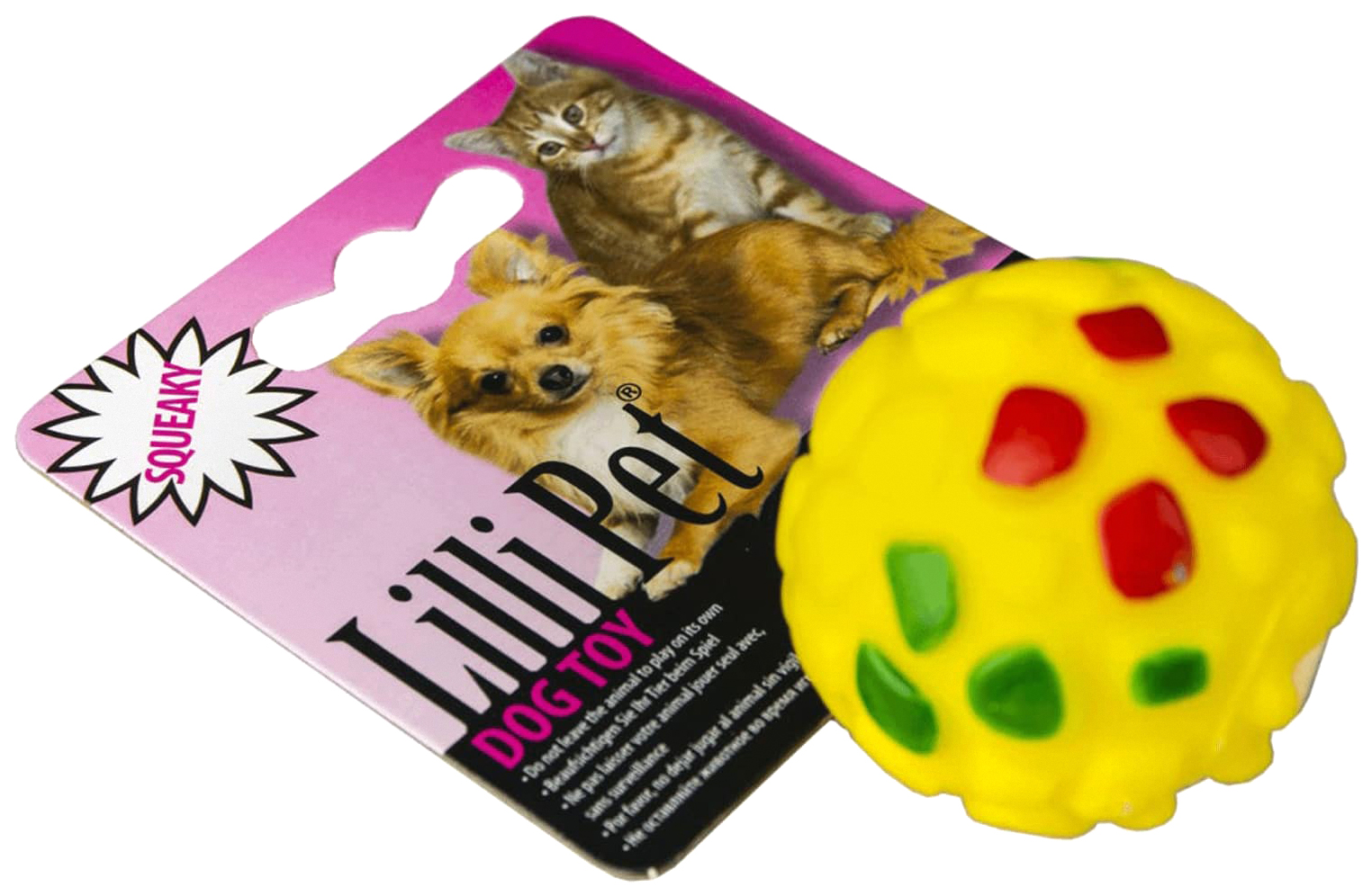 

Игрушка для собак Lilli Pet Giraffe Ball, 5см, в ассортименте