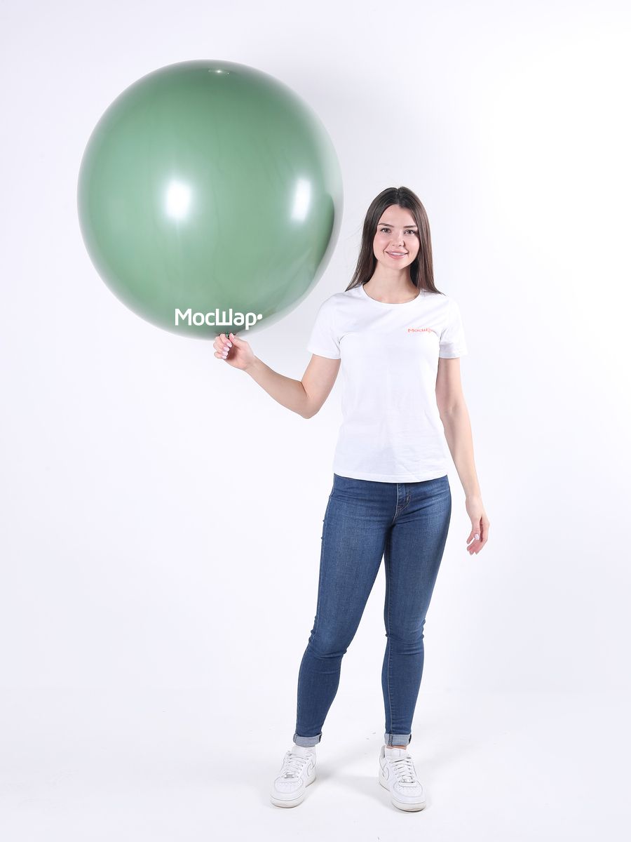 Воздушный шар Мосшар Гигант, темно зеленый 90 см