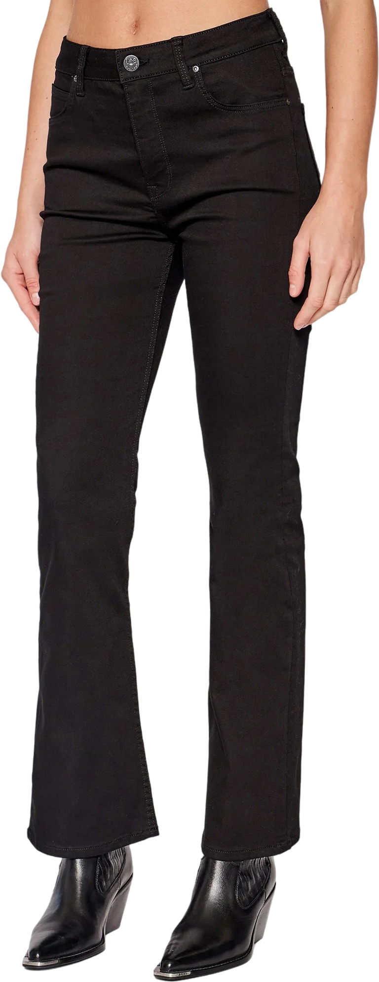 

Джинсы женские Lee BREESE BOOT черные 28/31, Черный, BREESE BOOT