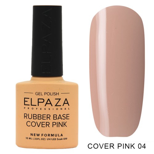Гель-лак Elpaza Cover Pink (04) 10мл cover ups dotted swiss slit button turn down collar cover up in pink size s