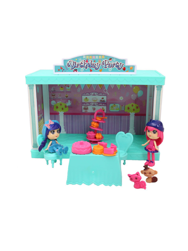 

Кукольный домик Barmila с 2 куклами 60215, Barmila: Дом с 2 куклами