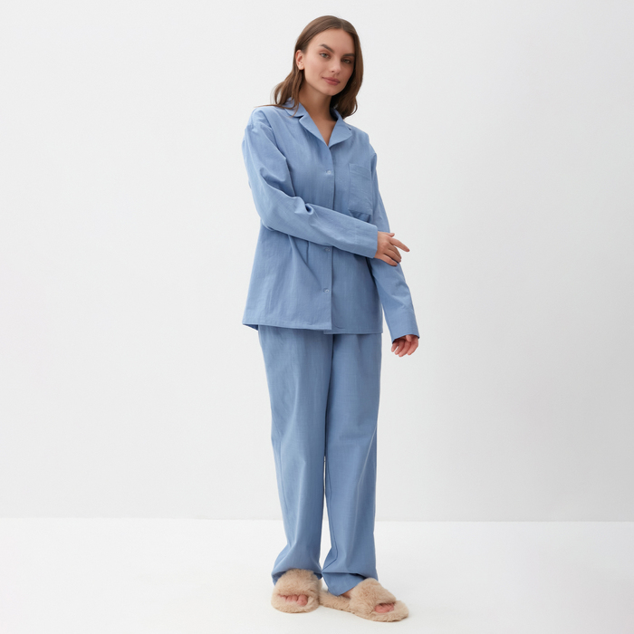 

Пижама женская KAFTAN 6878329 голубая 40-42 RU, Голубой, 6878329
