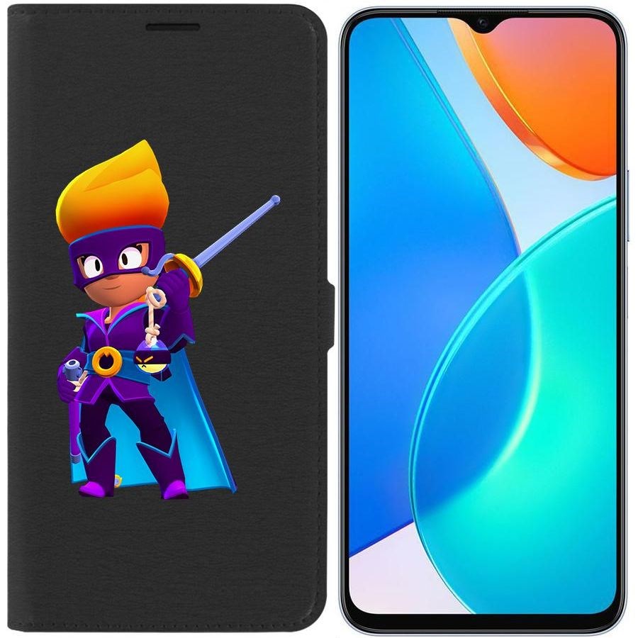 

Чехол-книжка Eco Book для Honor X6 Brawl Stars-Амбер де Ла Вега