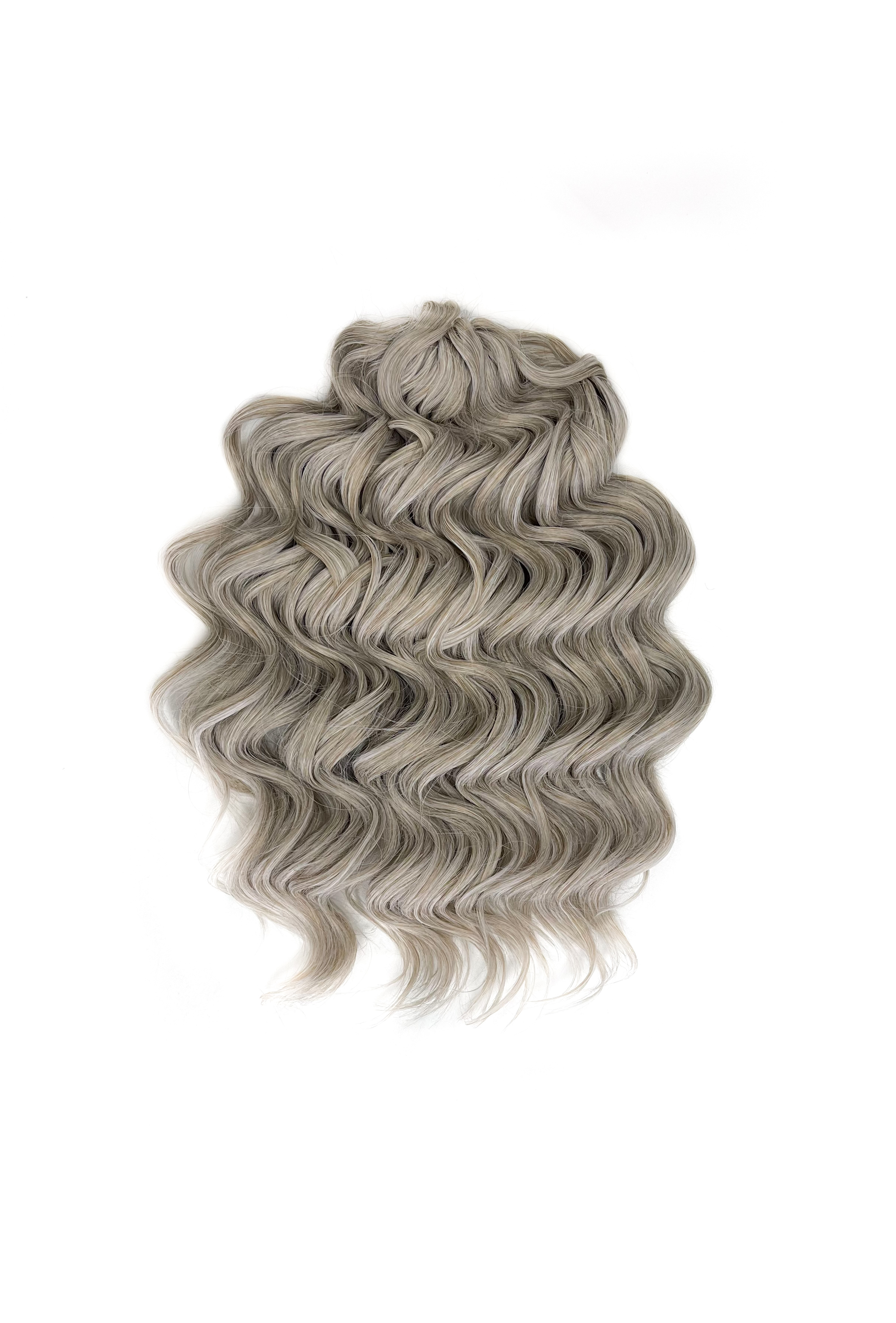 Афрокудри для плетения волос Anna Manasi T16 56С блонд длина 40 вес 300г