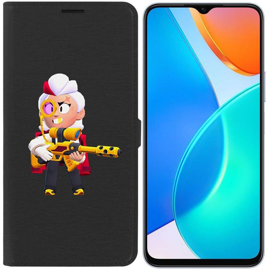 

Чехол-книжка Eco Book для Honor X6 Brawl Stars-Белль Голдхэнд