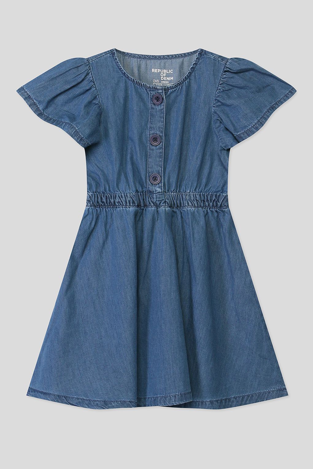 Платье детское OVS 1439476 синий, 134