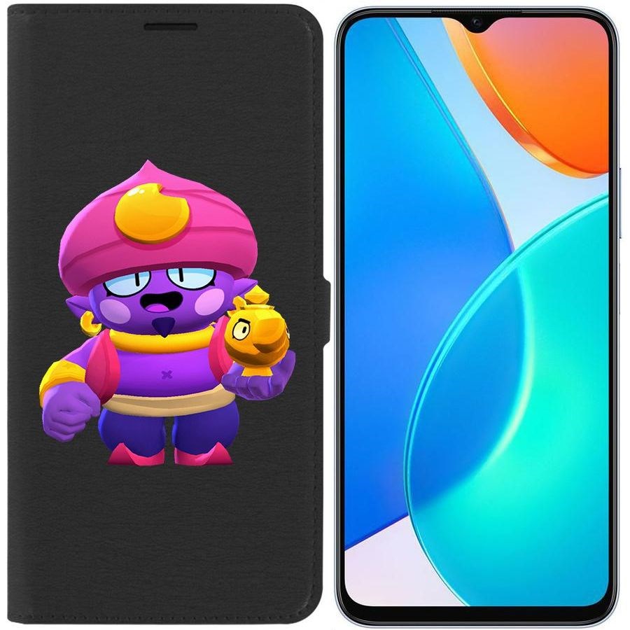 

Чехол-книжка Eco Book для Honor X6 Brawl Stars-Джин