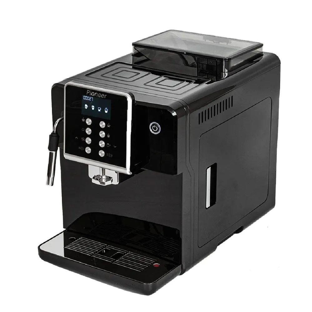 Кофемашина автоматическая Pioneer CMA005 черная кофемашина автоматическая pioneer cma003 серебристая черная