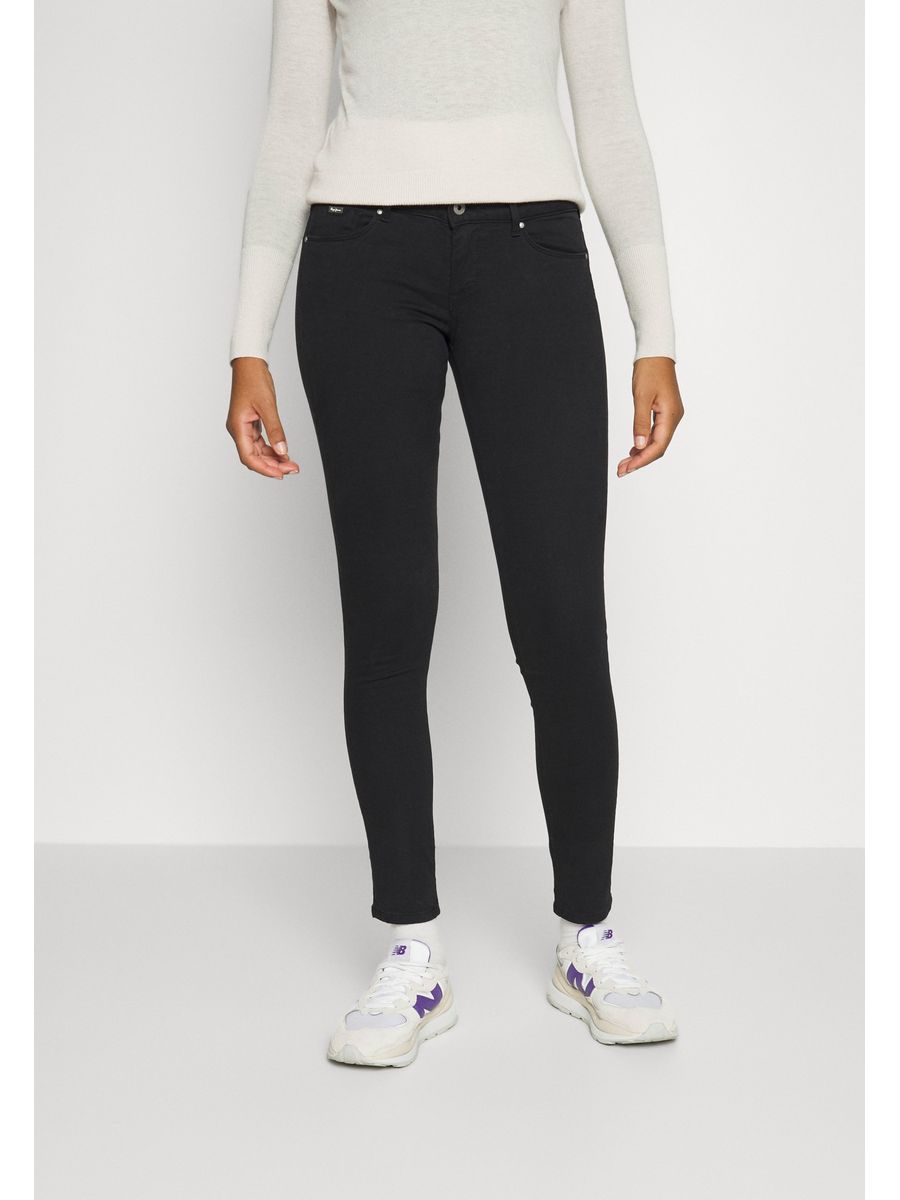 

Джинсы женские Pepe Jeans PE121A0IP черные 25/28, Черный, PE121A0IP