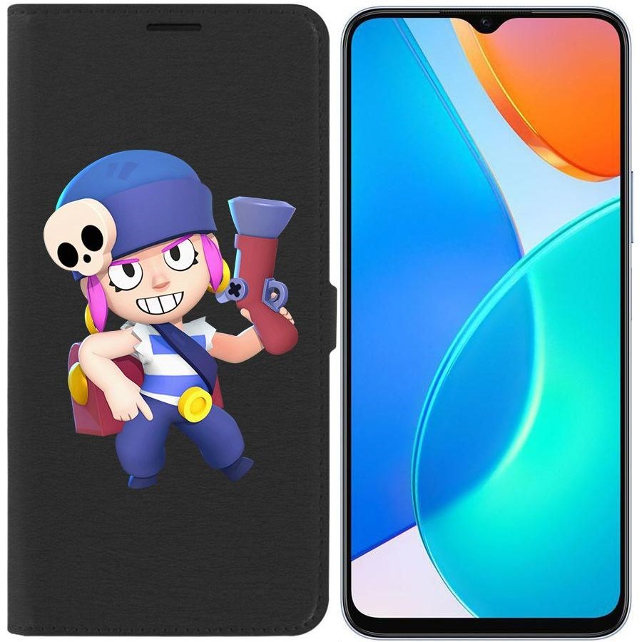 

Чехол-книжка Eco Book для Honor X6 Brawl Stars-Пенни