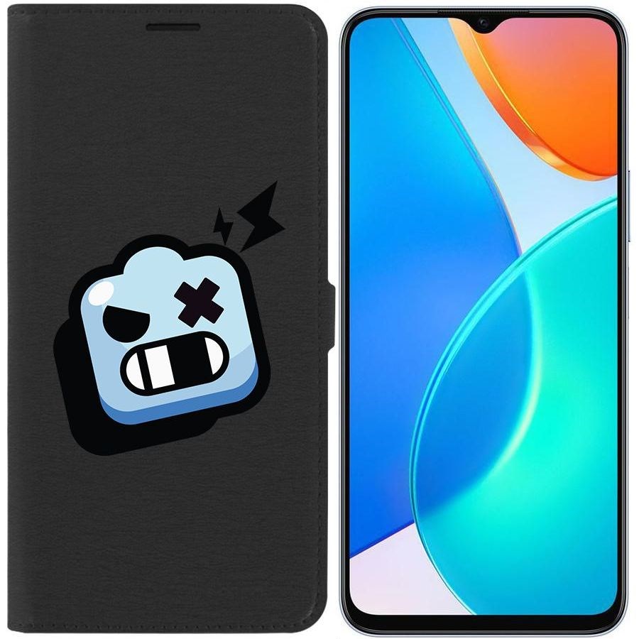 

Чехол-книжка Eco Book для Honor X6 Brawl Stars-Роборубка