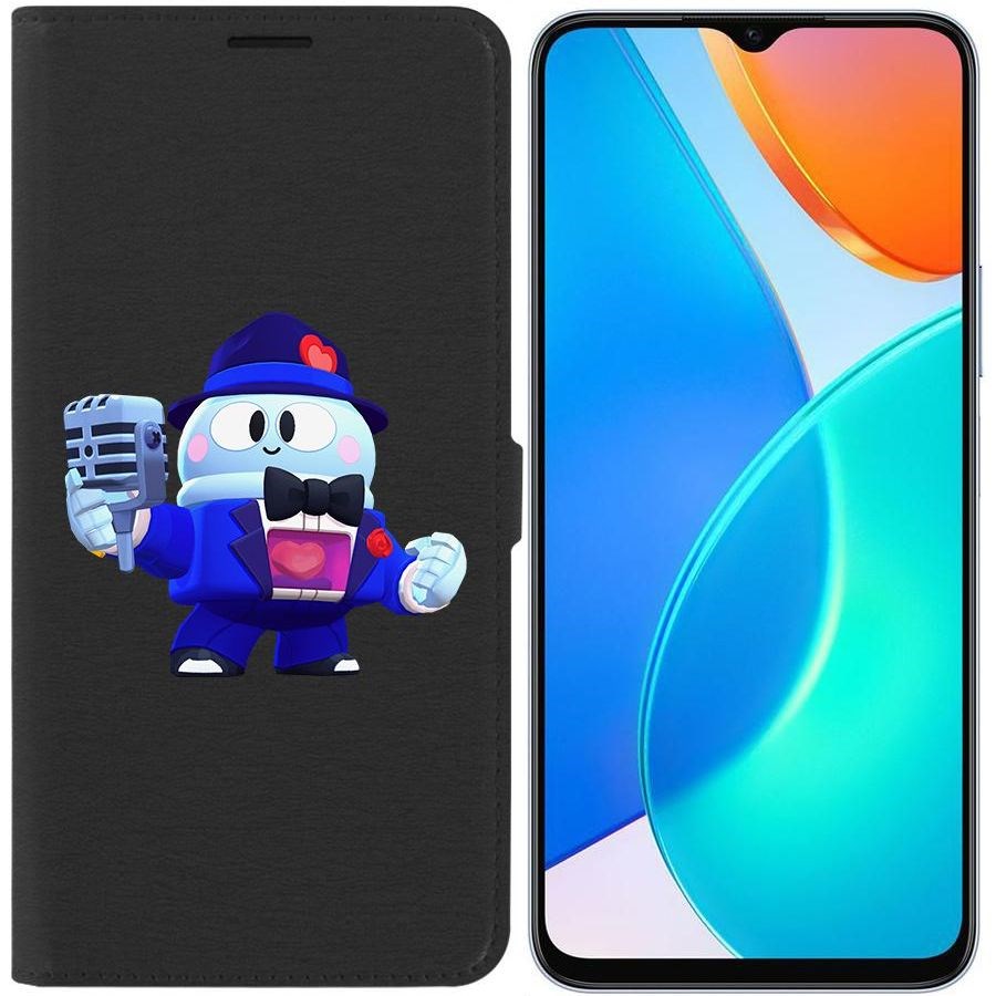 

Чехол-книжка Eco Book для Honor X6 Brawl Stars-Стильный Лу