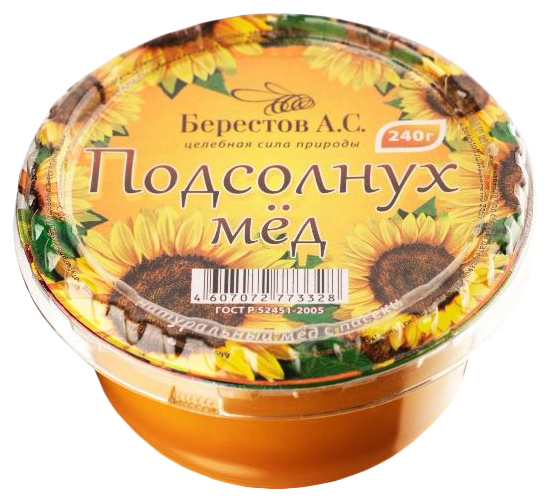 

Мед Берестов А.С. Подсолнух 240 г