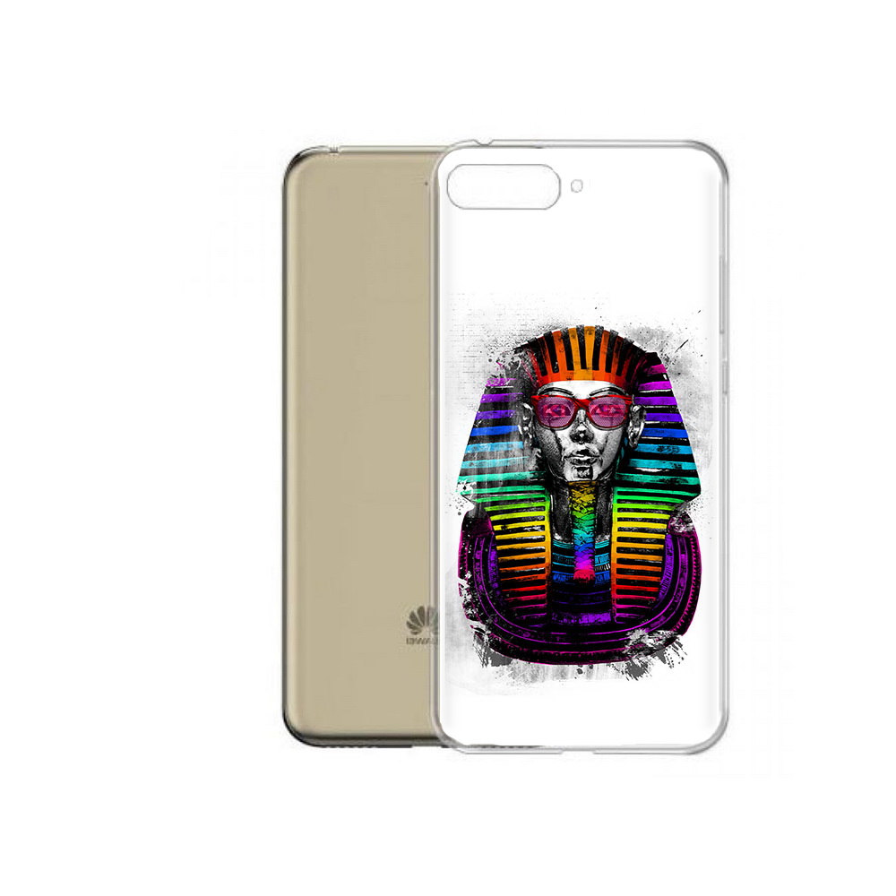 

Чехол MyPads Tocco для Honor 7A Pro модная богиня (PT114064.46.479), Прозрачный, Tocco