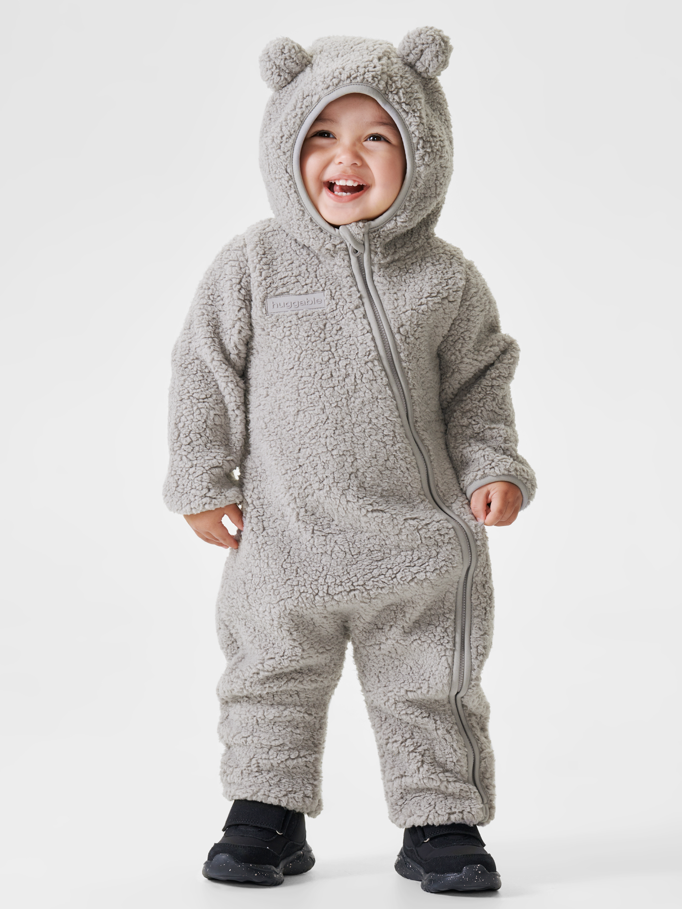 

Комбинезон детский Happy Baby 89054, grey, 68, Серый, 89054