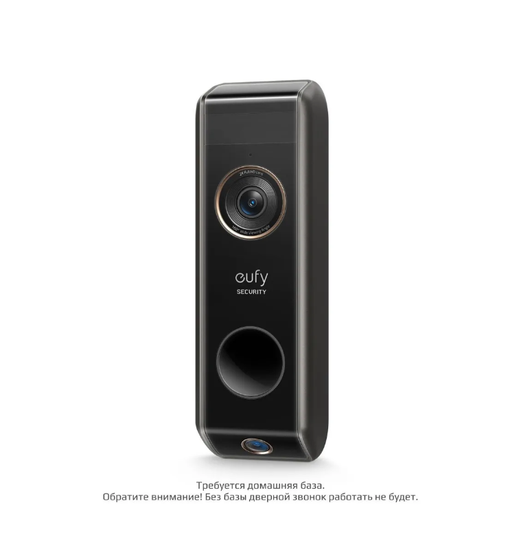 фото Дополнительный видеоглазок, видеозвонок, домофон беспроводной eufy video doorbell dual 2k