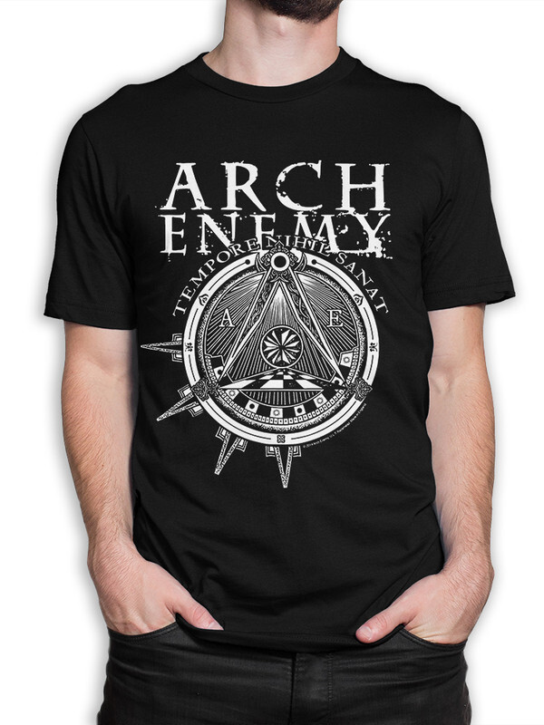 фото Футболка мужская design heroes arch enemy черная xs