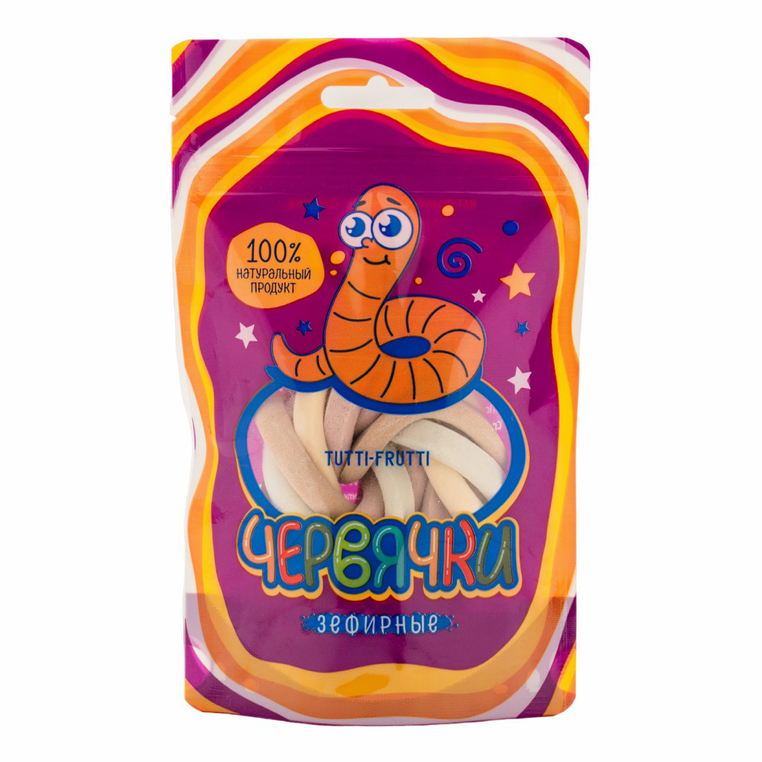 

Зефир Червячки Тутти-фрутти 34 г