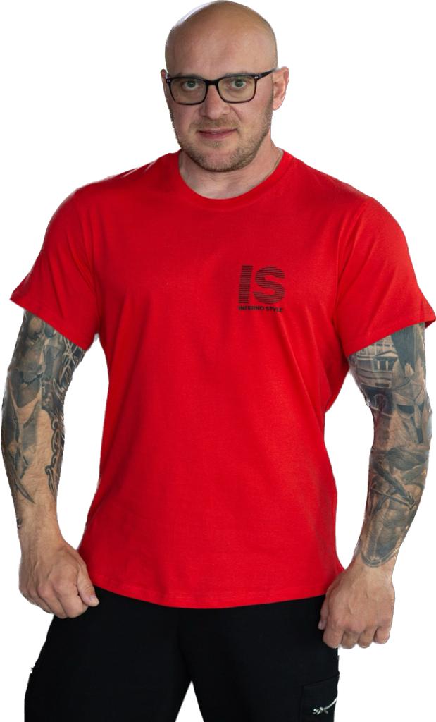 

Футболка мужская INFERNO style Ф-001-006 красная XL, Красный, Ф-001-006