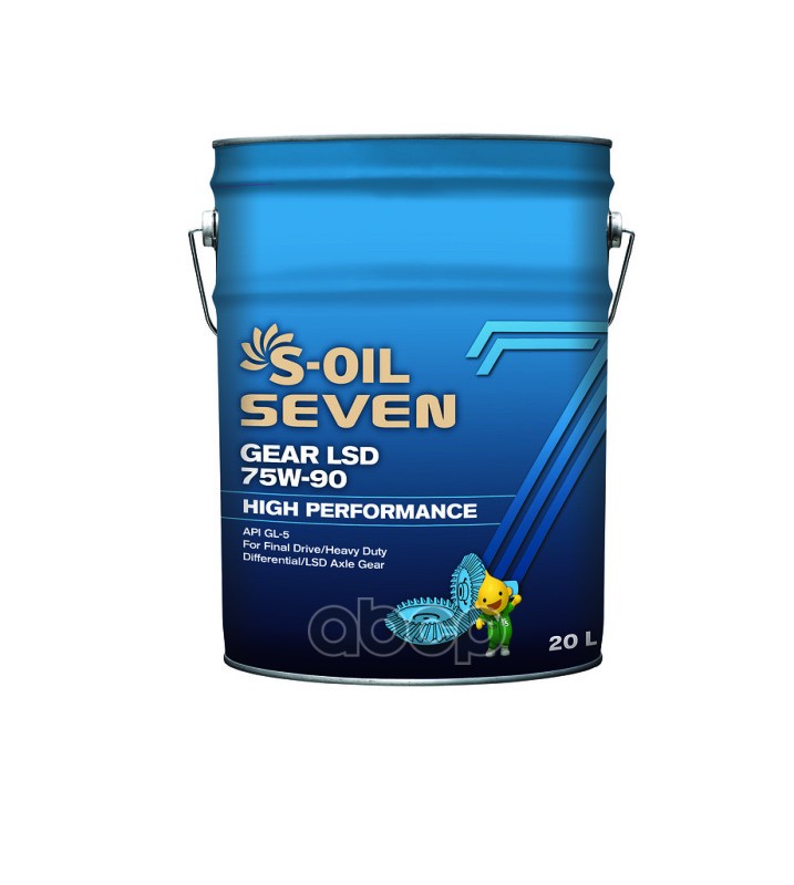 Трансмиссионное масло S-OIL SEVEN E107789 75W-90