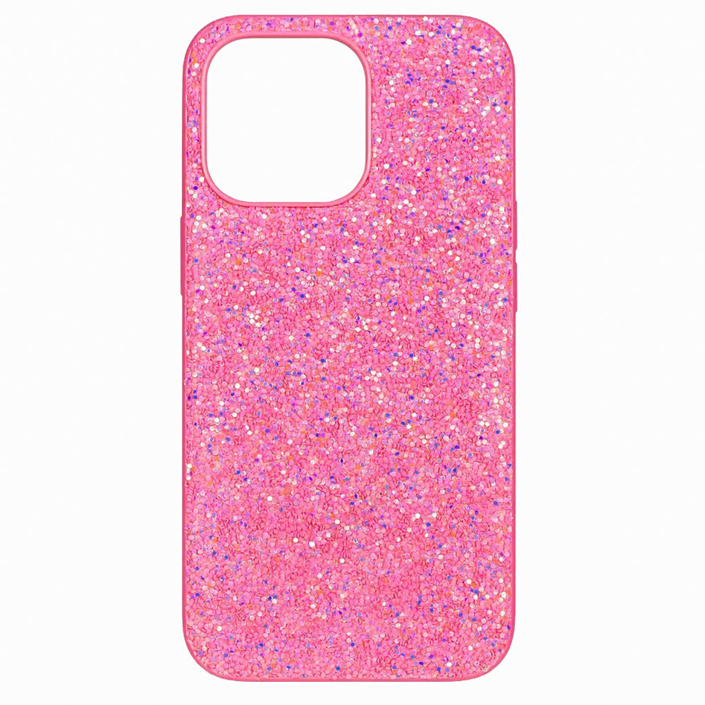фото Чехол с блестками для iphone 13 pro, igrape (розовый)