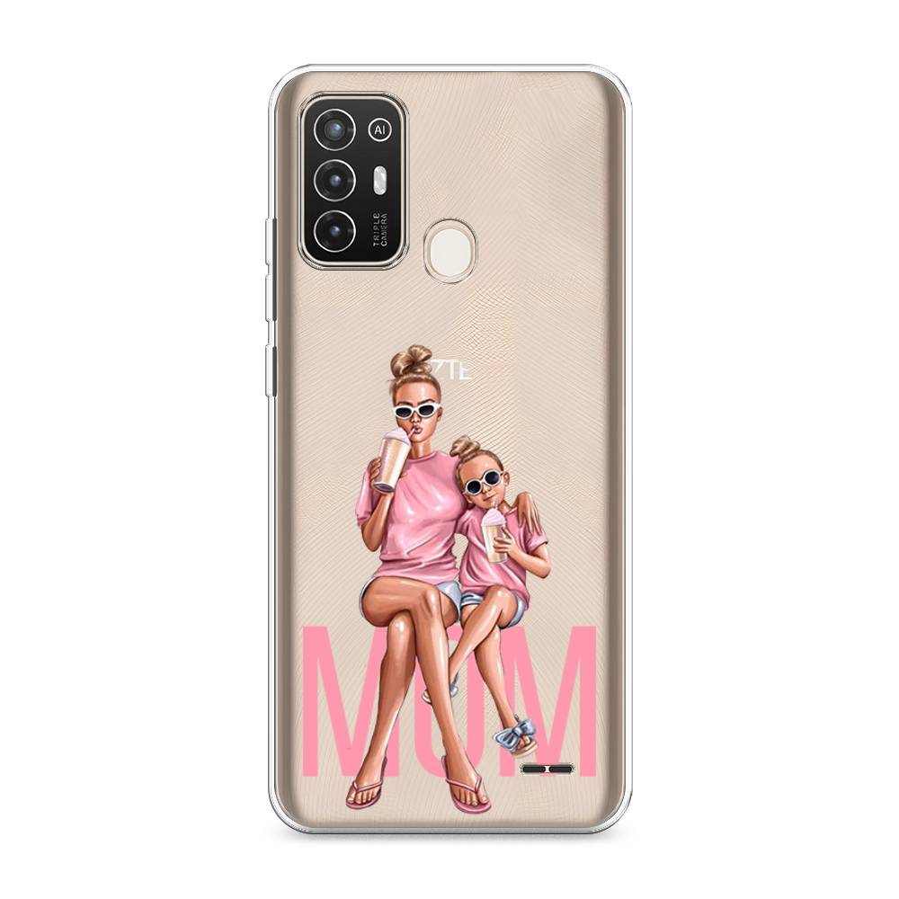 

Чехол Awog на ZTE Blade A52 / ЗТЕ Блэйд A52 "Lovely mom", Разноцветный, 136250-7