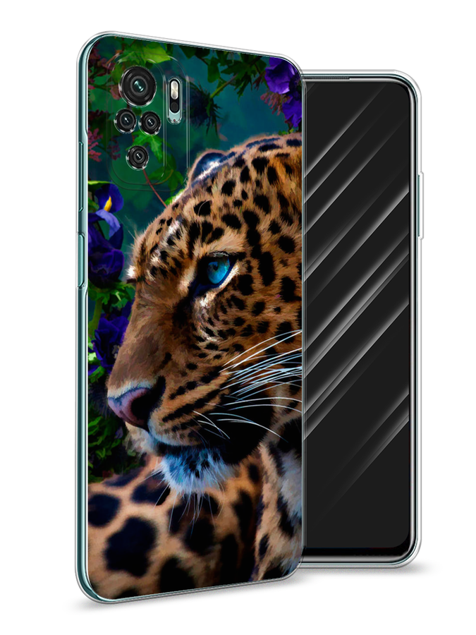 

Чехол Awog на Xiaomi Redmi Note 10/Note 10S/M5s "Хищный взгляд", Разноцветный, 39950-1