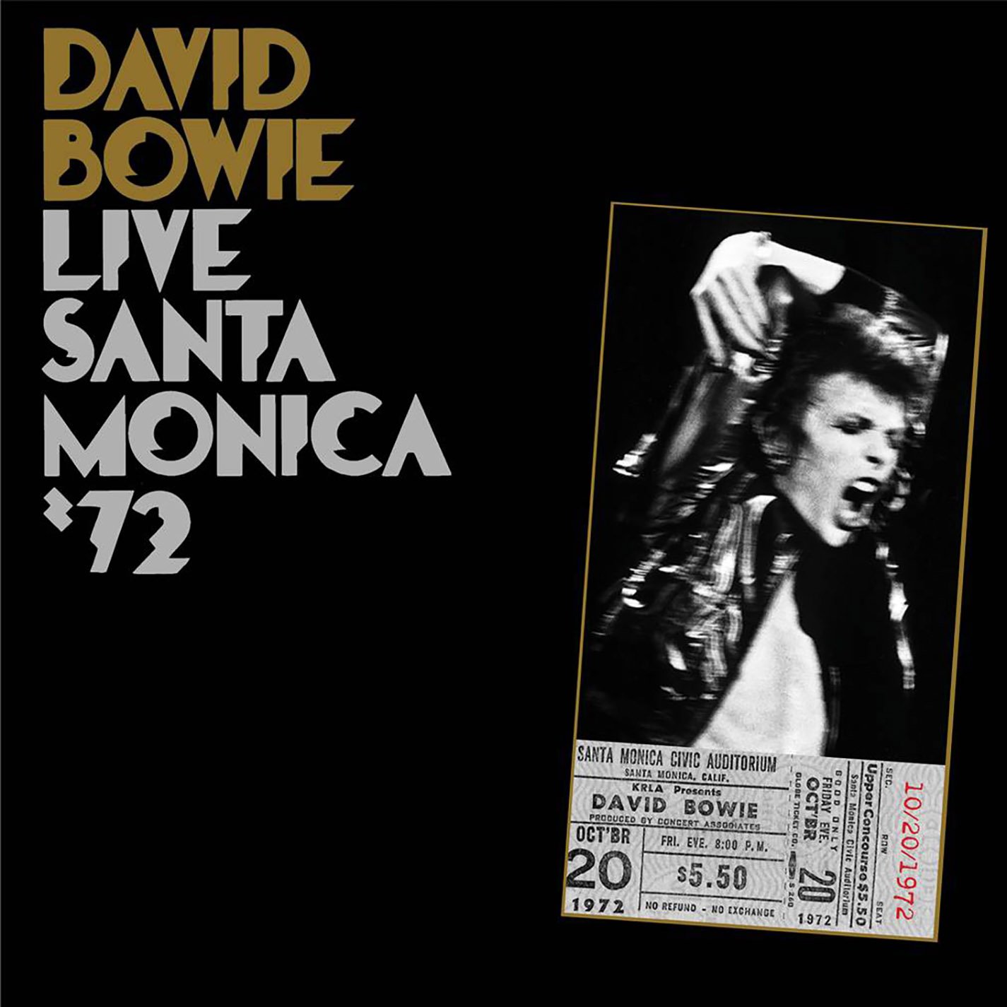 фото David bowie live santa monica 72 (2винил) мистерия звука