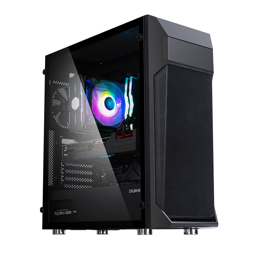 фото Системный блок preon game ryzen-570 black