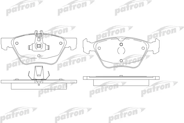 

Тормозные колодки PATRON дисковые pbp1050