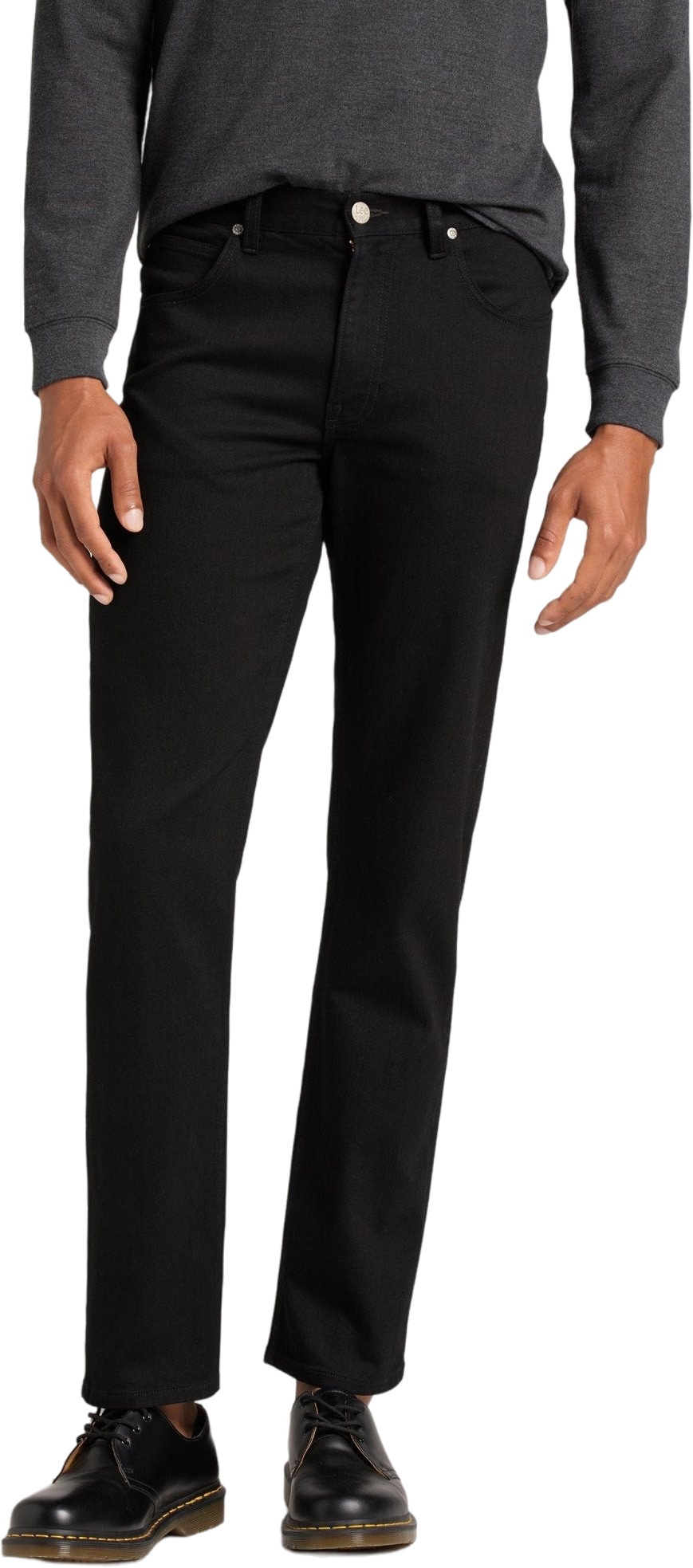 

Джинсы мужские Lee BROOKLYN STRAIGHT черные 34/30, Черный, BROOKLYN STRAIGHT
